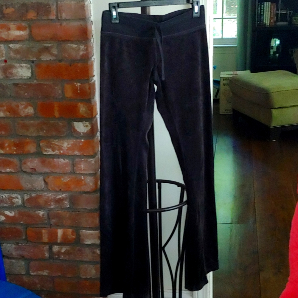 XS Express faux velour sweat pants